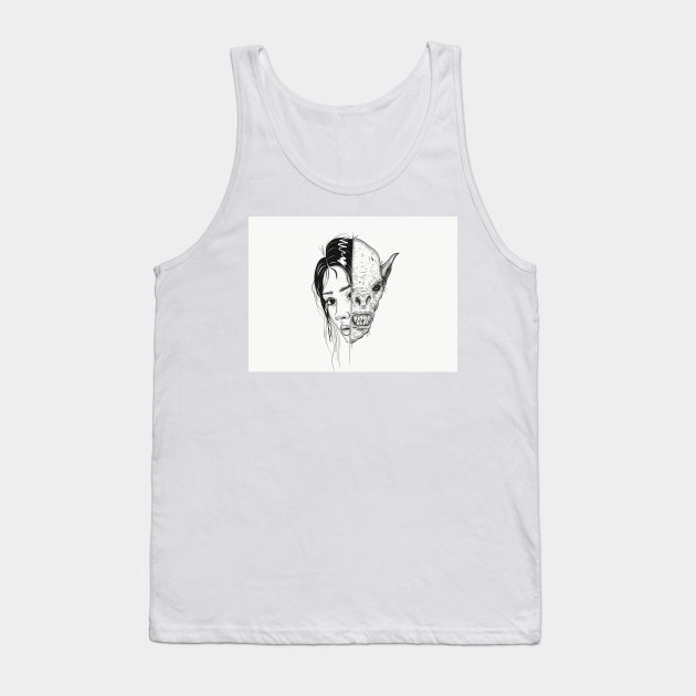 You Monster Tank Top by DemoNero